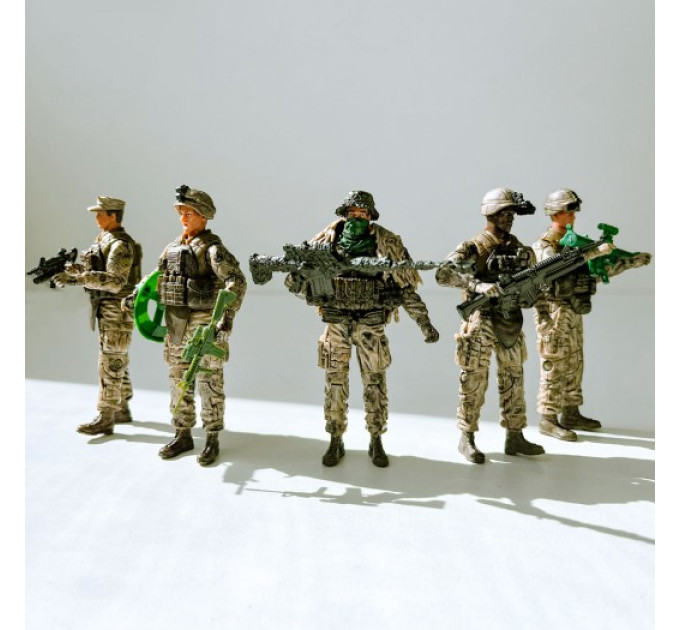 Ігровий набір фігурок солдатів ELITE FORCE  — РОЗВІДКА (5 фігурок, аксес.)