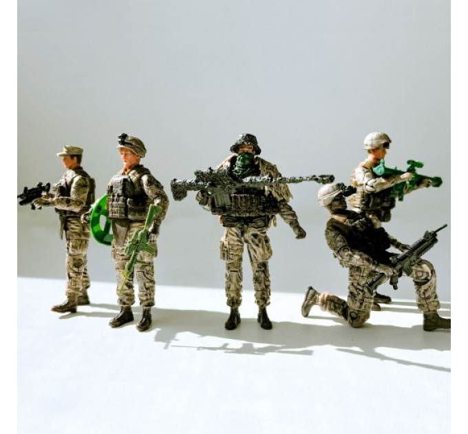 Ігровий набір фігурок солдатів ELITE FORCE  — РОЗВІДКА (5 фігурок, аксес.)