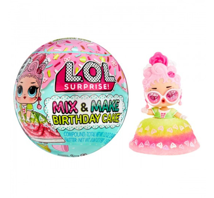Игровой набор с куклой L.O.L. Surprise! серии Birthday - Фантазируй и удивляй