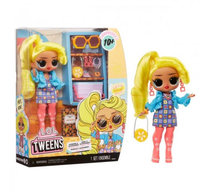 Игровой набор с куклой L.O.L. Surprise! серии Tweens Core – Ханна Грув