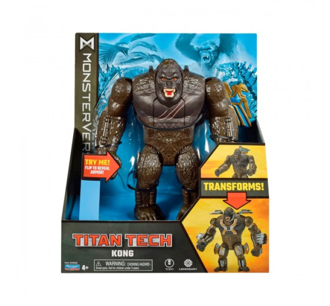 Фігурка Godzilla vs. Kong серії «Titan Tech» – Конг (20 cm)