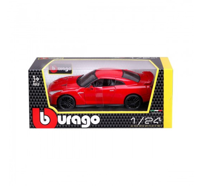 Автомодель - Nissan Gt-R (асорті червоний, білий металік, 1:24)