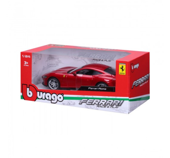 Автомодель - Ferrari Roma  (асорті сірий металік, червоний металік, 1:24)