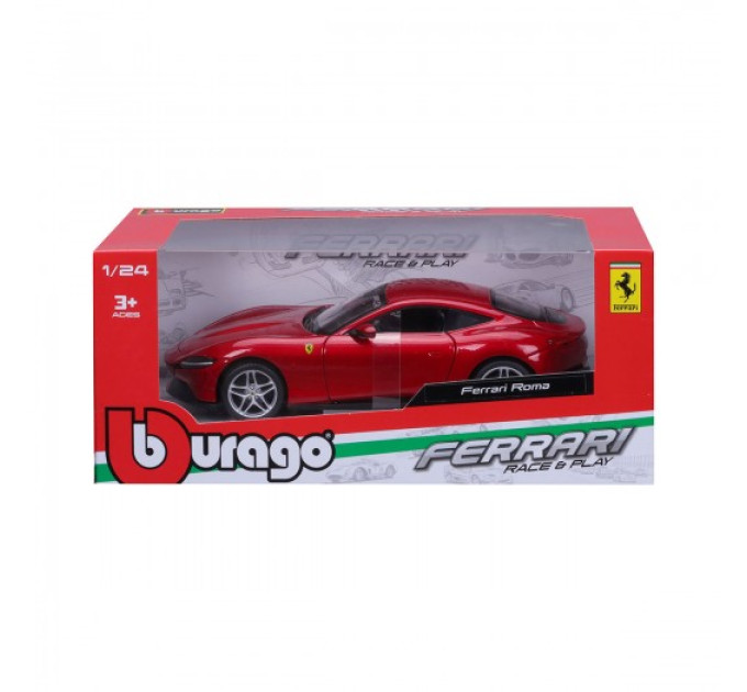 Автомодель - Ferrari Roma  (асорті сірий металік, червоний металік, 1:24)