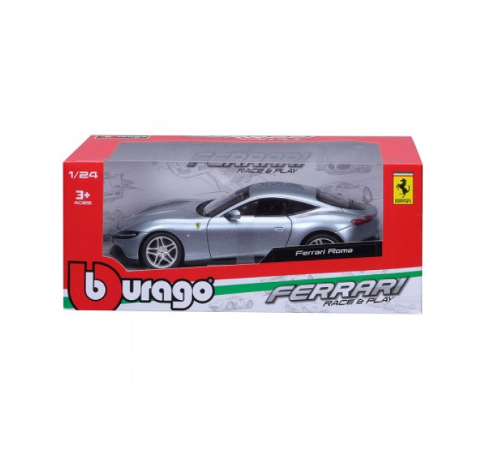 Автомодель - Ferrari Roma  (асорті сірий металік, червоний металік, 1:24)