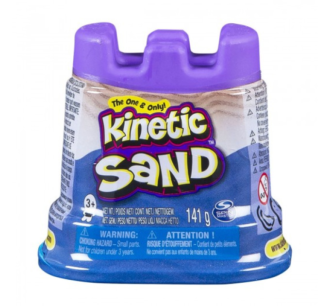 Пісок Для Дитячої Творчості Kinetic Sand Міні Фортеця (Блакитний)