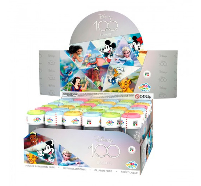 Мильні бульбашки – Disney 100 (60 ml)