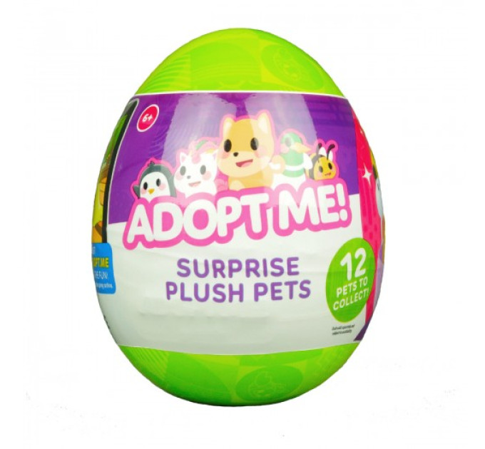 Мягкая игрушка-сюрприз в яйце Adopt ME! – Забавные зверюшки