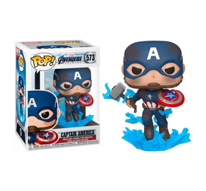 Ігрова фігурка Funko POP! cерії Месники: Фінал - Капітан Америка з мйольніром