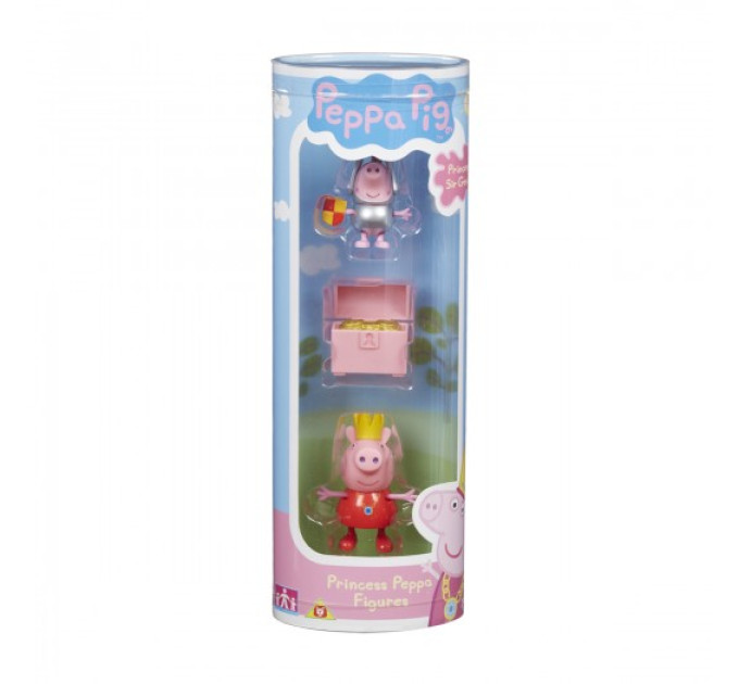 Набір Фігурок Peppa - Принцеса Пеппа І Сер Джордж Сільвер