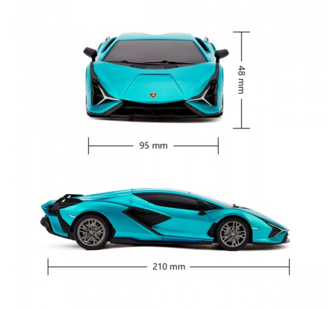 Автомобіль KS Drive на р/к - Lamborghini Sian (1:24, синій)