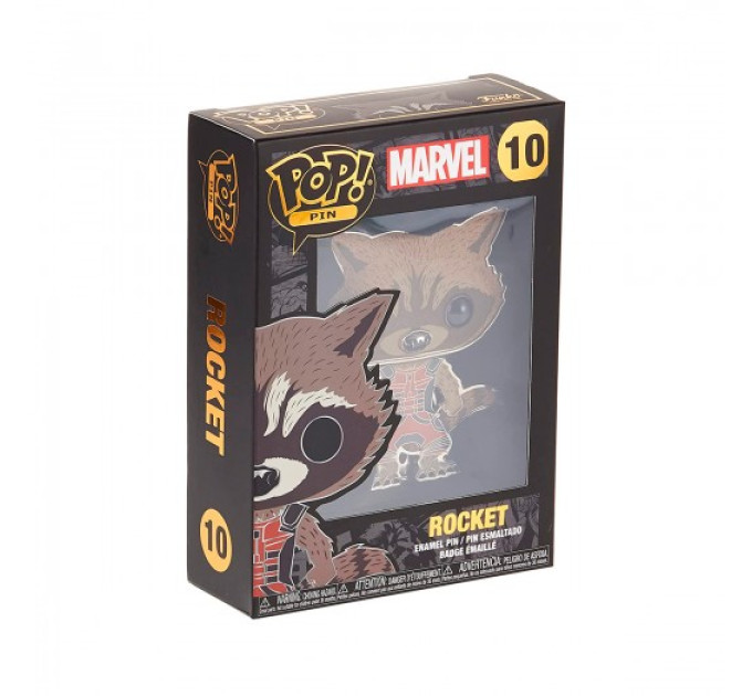 Пін Funko Pop серії «Marvel» – Єнот Ракета