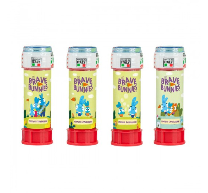 Мильні бульбашки – Brave Bunnies (60 ml)