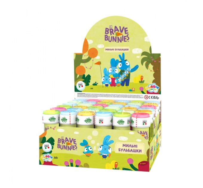 Мильні бульбашки – Brave Bunnies (60 ml)