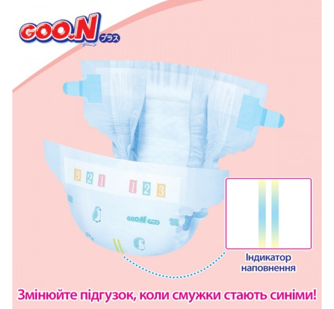 Подгузники Goo.N Plus для детей (М, 6-11 кг, 56 шт)