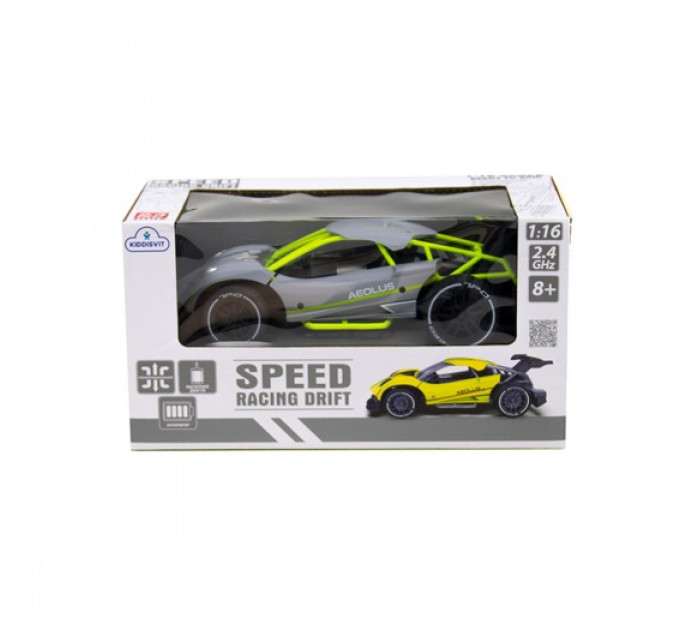 Автомобіль Speed racing drift з р/к – Aeolus (сірий)