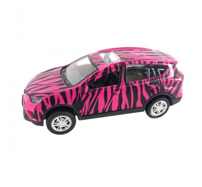 Автомодель GLAMCAR - TOYOTA RAV4 (брусничний)