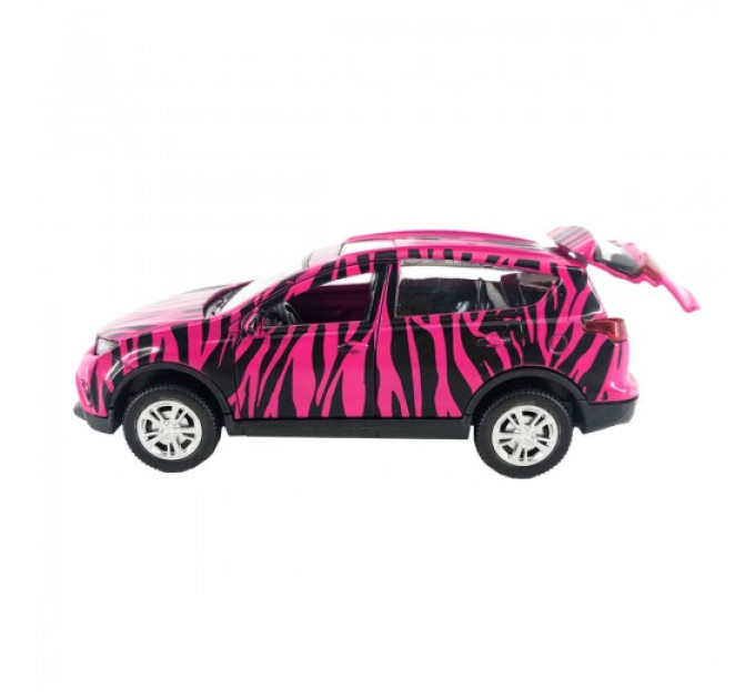 Автомодель GLAMCAR - TOYOTA RAV4 (брусничний)