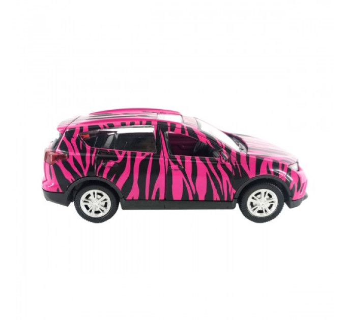 Автомодель GLAMCAR - TOYOTA RAV4 (брусничний)