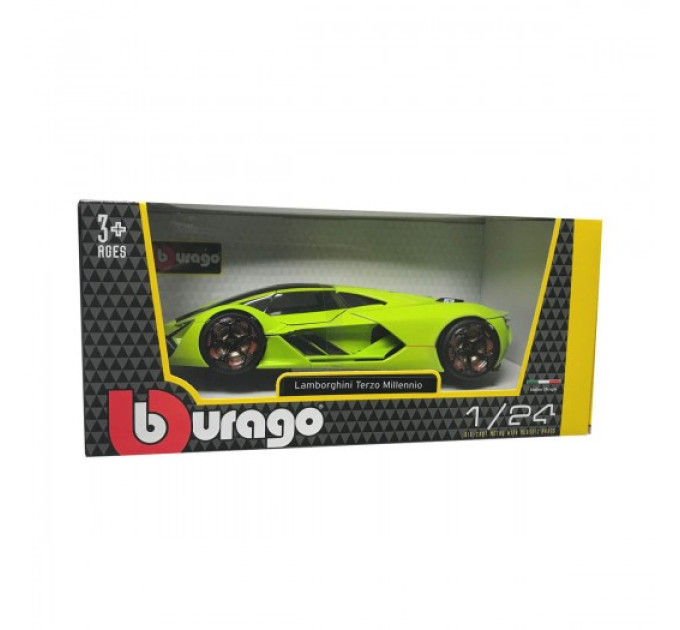 Автомодель - Lamborghini Terzo Millennio (асорті зелений, чорний, 1:24)