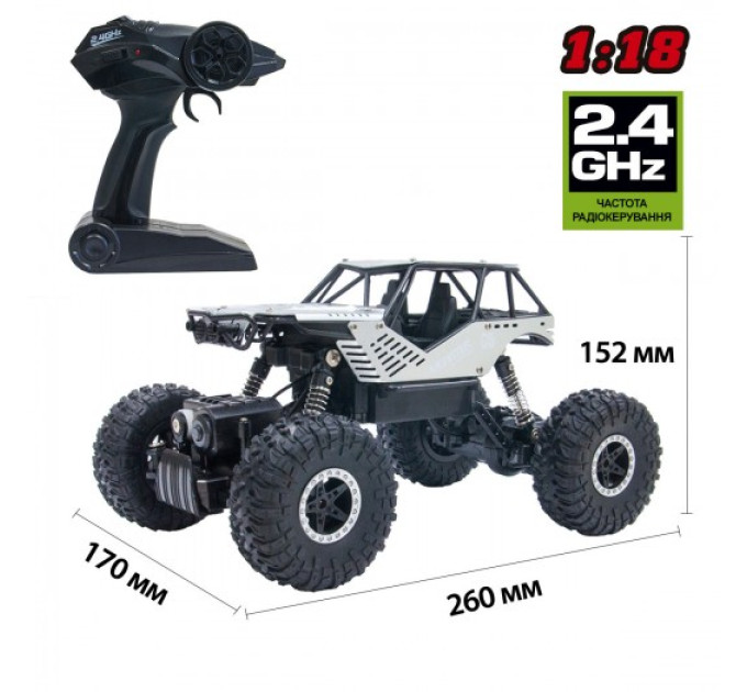 Автомобіль Off-Road Crawler на р/к – Rock  (1:18)