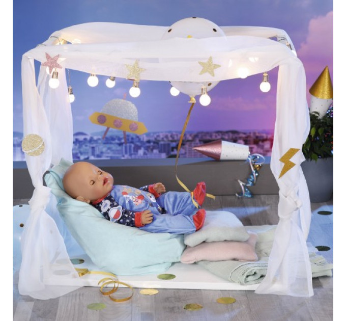Одежда для куклы BABY born - Праздничный комбинезон (синий)