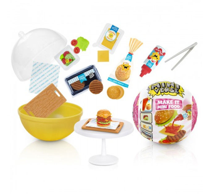 Игровой набор Miniverse серии Mini Food 3 - Создай ужин