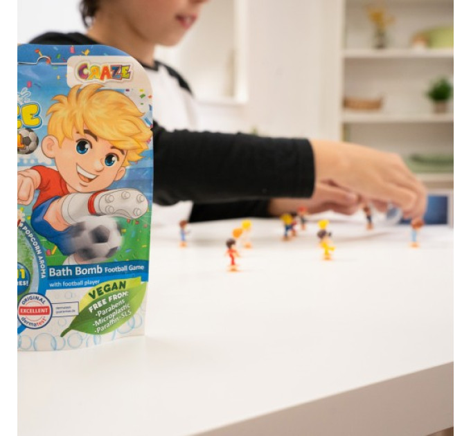 Ароматная бомбочка для ванны с игрушкой Inkee - Футбол