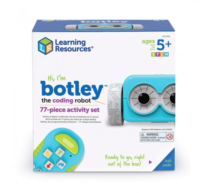 Ігровий Stem-Набір Learning Resources - Робот Botley (Іграшка-Робот, Що Програмується)