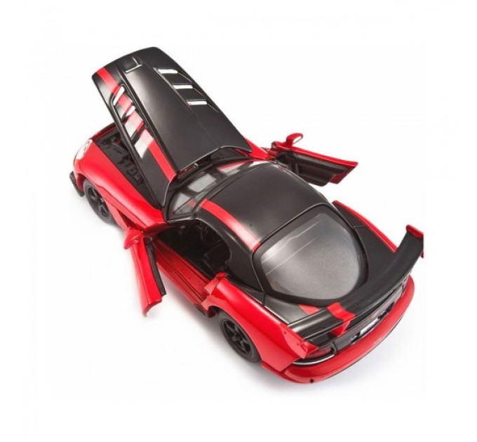 Автомодель - Dodge Viper Srt10 Acr  (ассорті помаранч-чорн металік, червоно-чорн металік, 1:24)