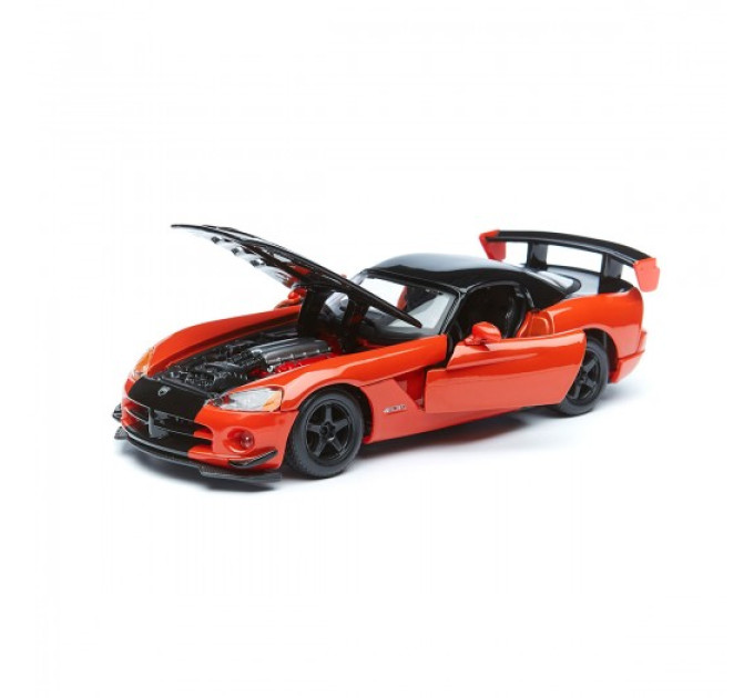 Автомодель - Dodge Viper Srt10 Acr  (ассорті помаранч-чорн металік, червоно-чорн металік, 1:24)