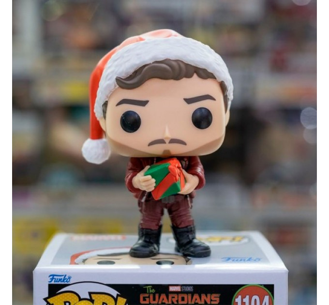 Ігрова фігурка Funko Pop! серії Вартові галактики: Holiday Special – Зоряний лорд