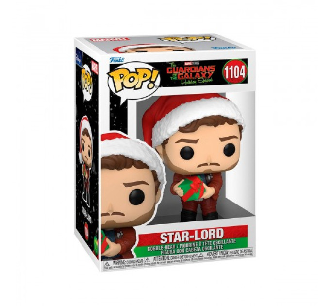 Ігрова фігурка Funko Pop! серії Вартові галактики: Holiday Special – Зоряний лорд