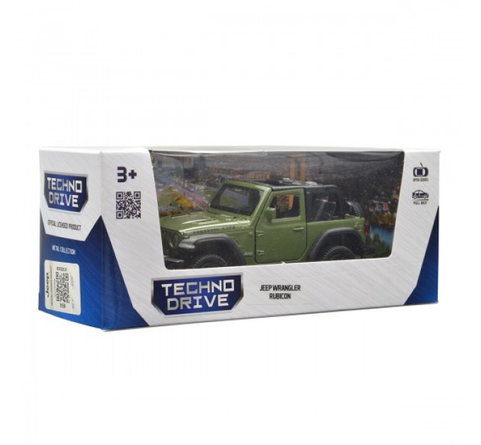 Автомодель - Jeep Wrangler Rubicon 2021 (зелений)