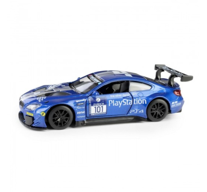 Автомодель – BMW M6 GT3 (синий)
