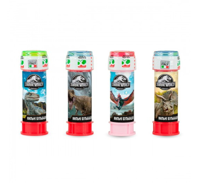 Мильні бульбашки – Світ Юрського періоду (60 ml)