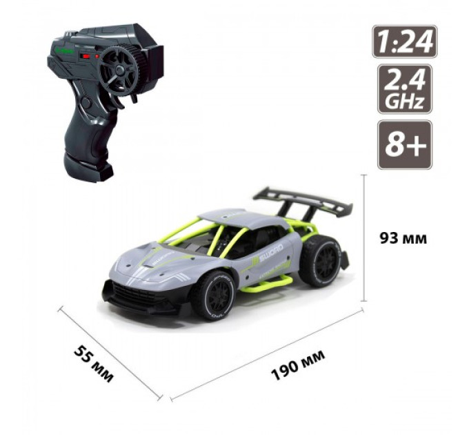 Автомобіль Speed racing driftr з р/к – Sword (сірий, 1:24)