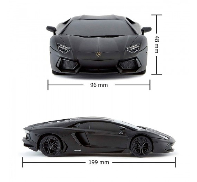 Автомобіль KS Drive на р/к - Lamborghini Aventador LP 700-4 (1:24, 2.4Ghz, чорний)