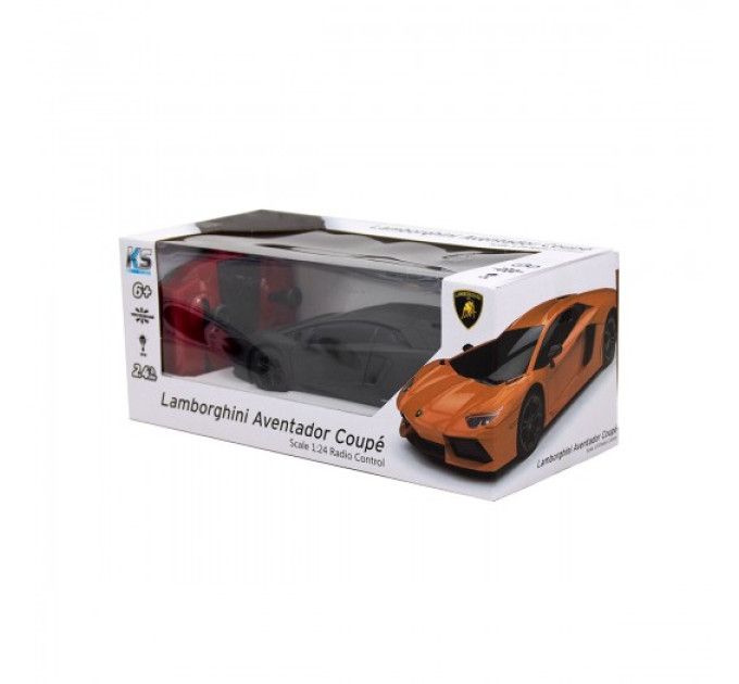 Автомобіль KS Drive на р/к - Lamborghini Aventador LP 700-4 (1:24, 2.4Ghz, чорний)