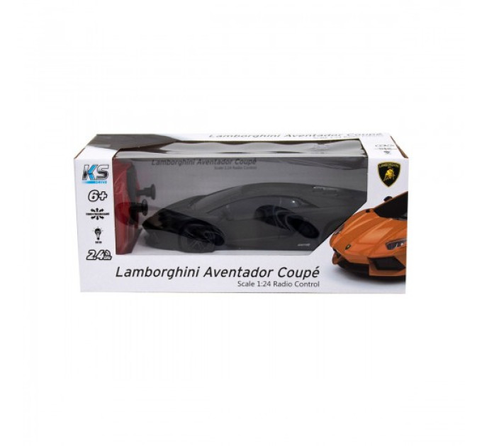Автомобіль KS Drive на р/к - Lamborghini Aventador LP 700-4 (1:24, 2.4Ghz, чорний)