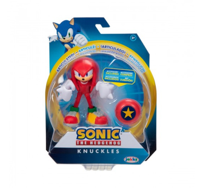 Игровая фигурка с артикуляцией SONIC THE HEDGEHOG - Модерн Наклз 10 cm