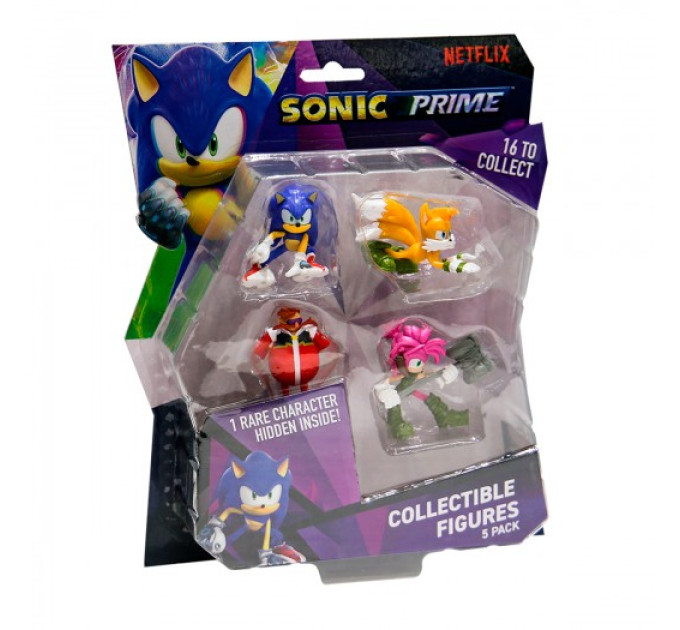 Набір ігрових фігурок Sonic Prime – Пригоди Емі