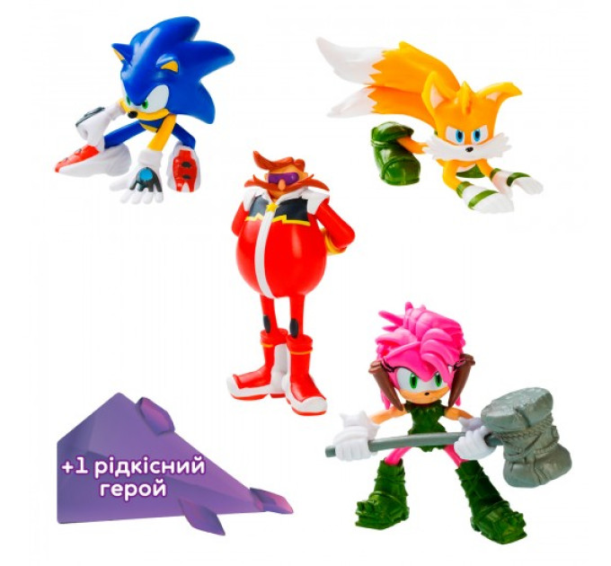 Набір ігрових фігурок Sonic Prime – Пригоди Емі