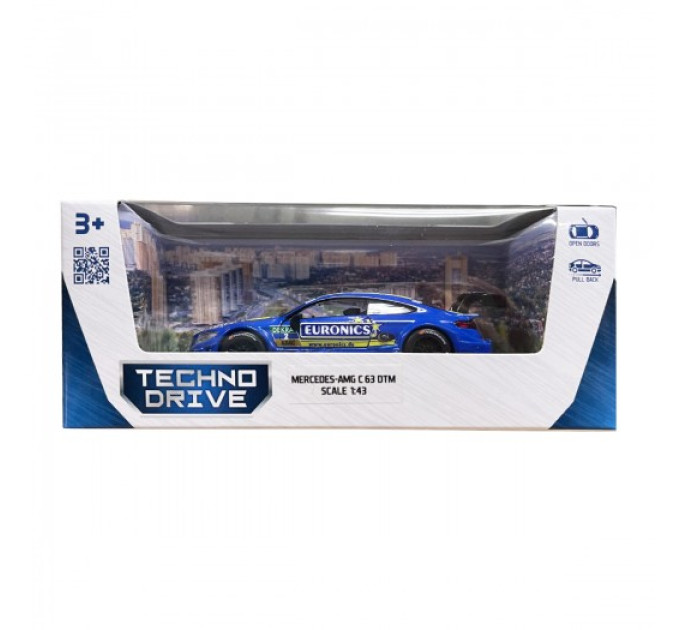 Автомодель – Mercedes-AMG C63 DTM (синий)
