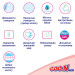 Підгузки Goo.N Plus для дітей (L, 9-14 кг, 48 шт)