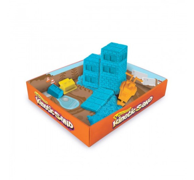 Пісок Для Дитячої Творчості - Kinetic Sand Construction Zone (Блакитний)
