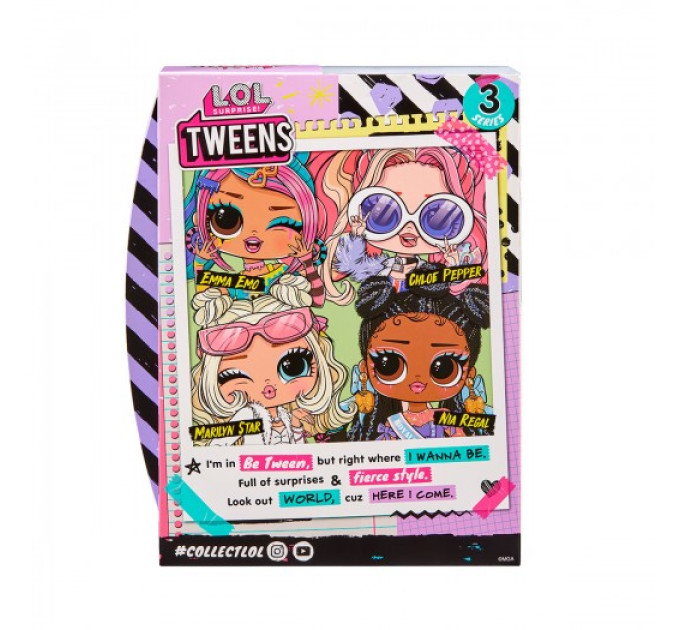Ігровий набір з лялькою L.O.L. Surprise! серії Tweens S3 – Нія Рігал