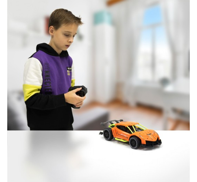 Автомобіль Speed racing drift з р/к – Bitter (оранжевий, 1:24)