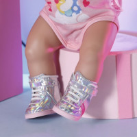 Взуття для ляльки Baby Born - Cріблясті кросівки