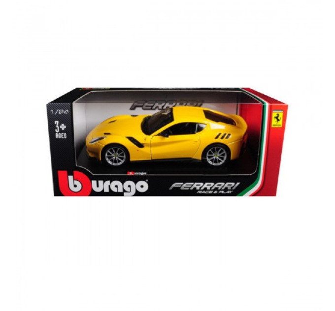 Автомодель - Ferrari F12Tdf (асорті жовтий, червоний, 1:24)
